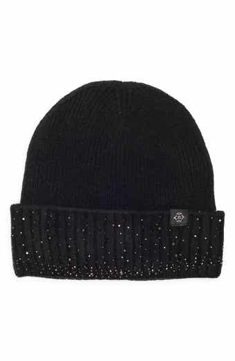 Nanette Lepore Rhinestone Cuffed Knit Beanie