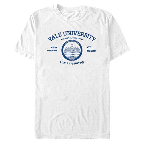 Men's Yale University New Haven University Motto  Graphic T-Shirt