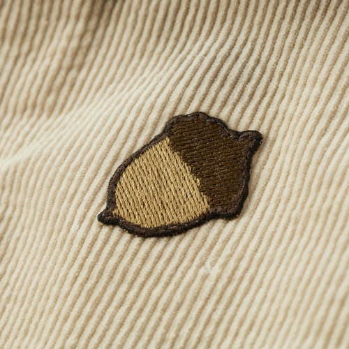 Milkbarn Corduroy  Reversible Jacket In White