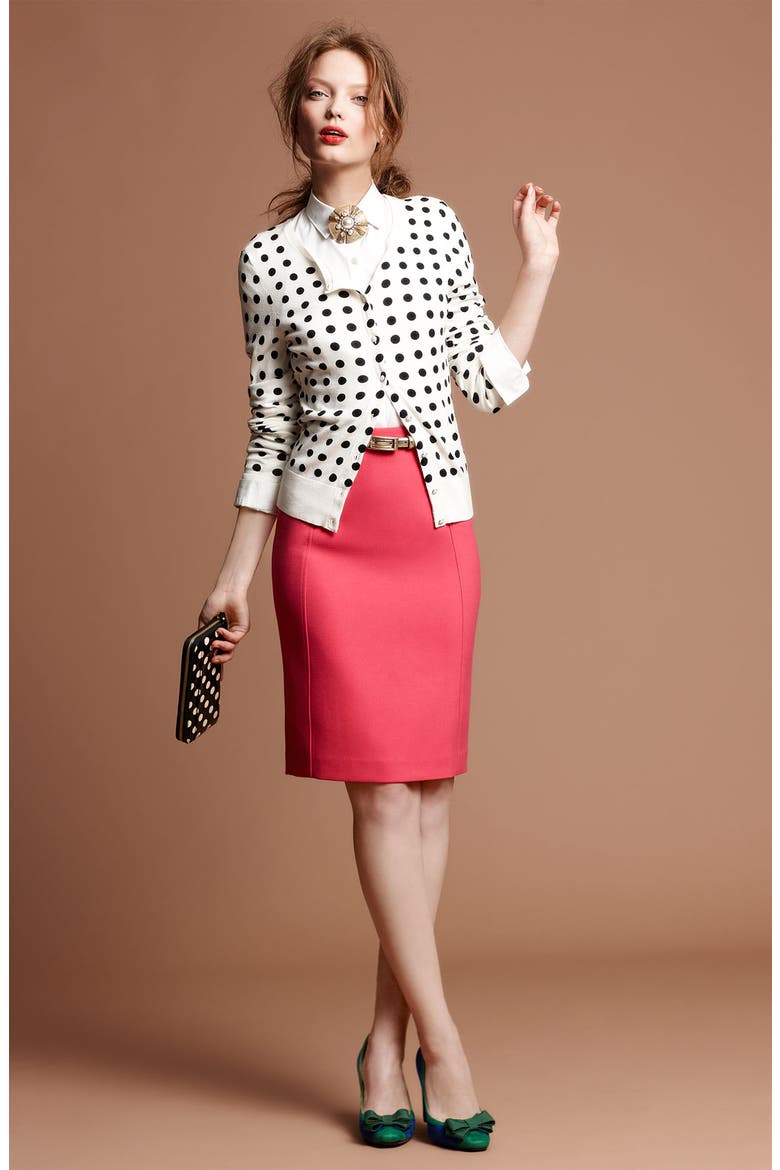 Print Cardigan, Main, color, GREEN PEA COMBO