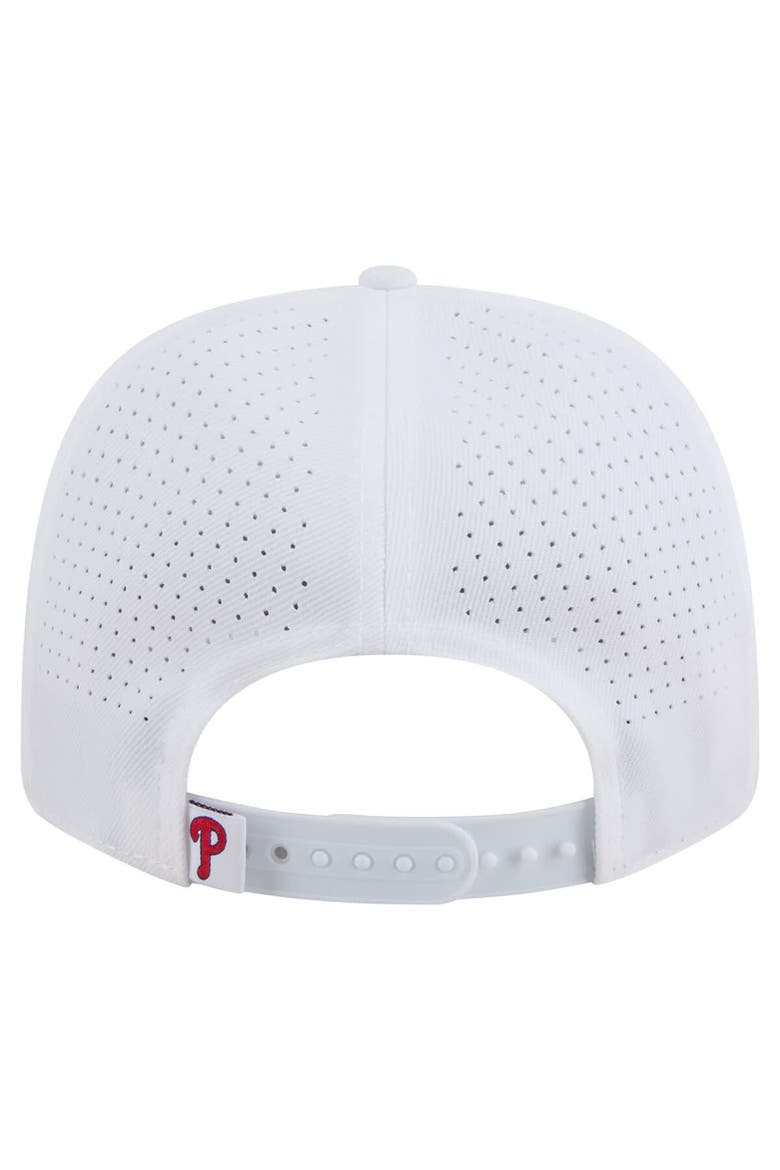 Men's New Era White Philadelphia Phillies COOLERA 9SEVENTY Adjustable Hat, Alternate, color, White