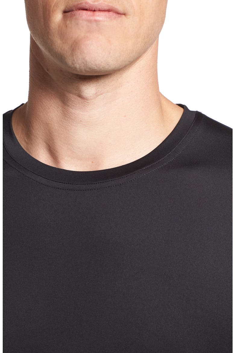 Enforce Base Layer T-Shirt, Alternate, color, BLACK