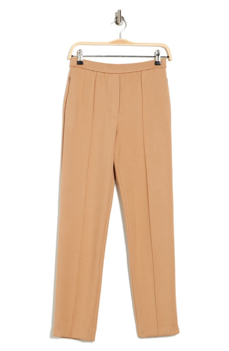 Theory Pleated Waist Pants, Alternate, color, Camel