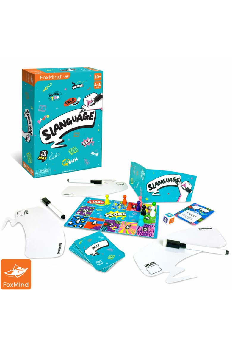 Slanguage Word Card Game, Alternate, color, Multicolored