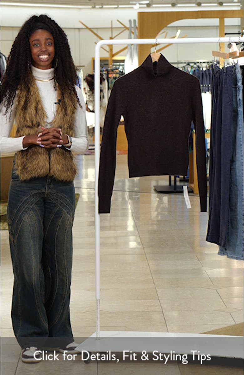 Jett Cashmere Turtleneck Sweater, sales video thumbnail