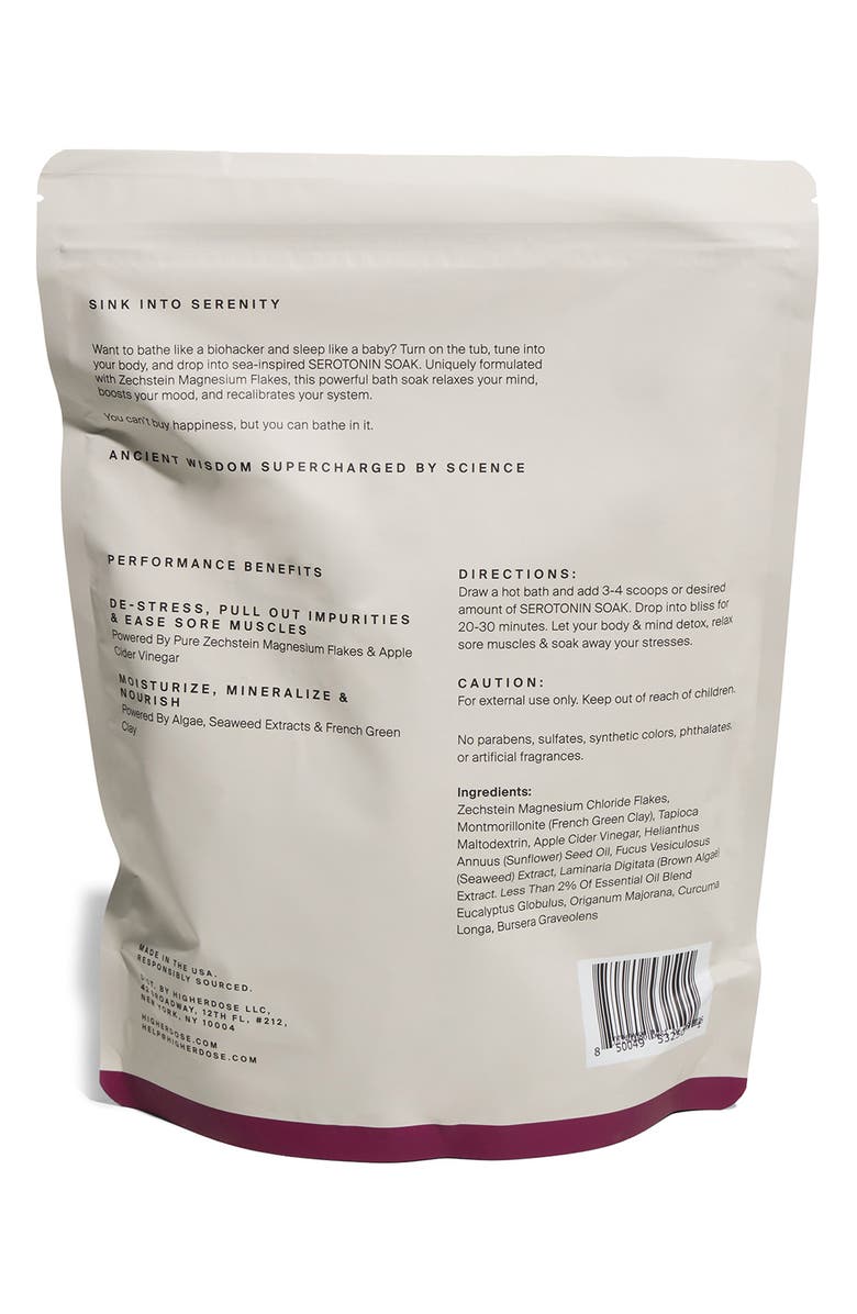 HigherDOSE Serotonin Soak Salt, Alternate, color, 