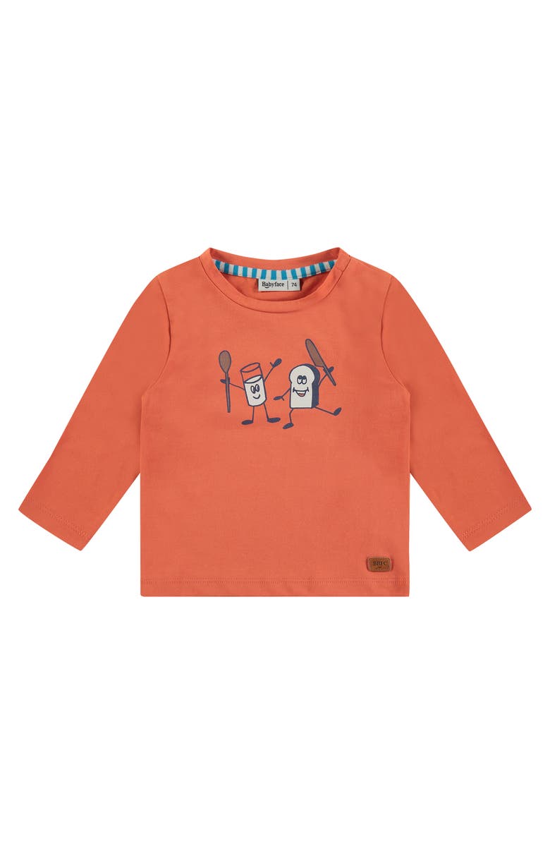 BABYFACE Milk & Toast Long Sleeve T-Shirt, Main, color, Cayenne
