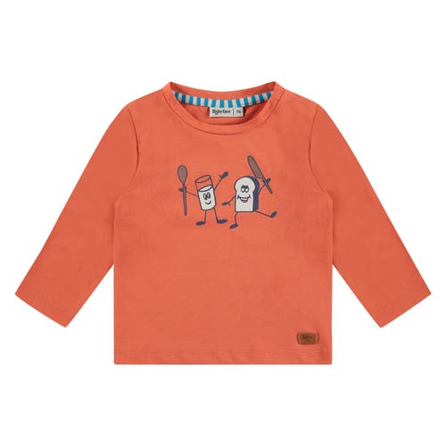 Babyface Milk & Toast Long Sleeve T-shirt In Orange