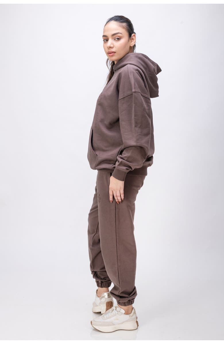 Twill Active Organic Cotton Slogan Hoodie, Alternate, color, 