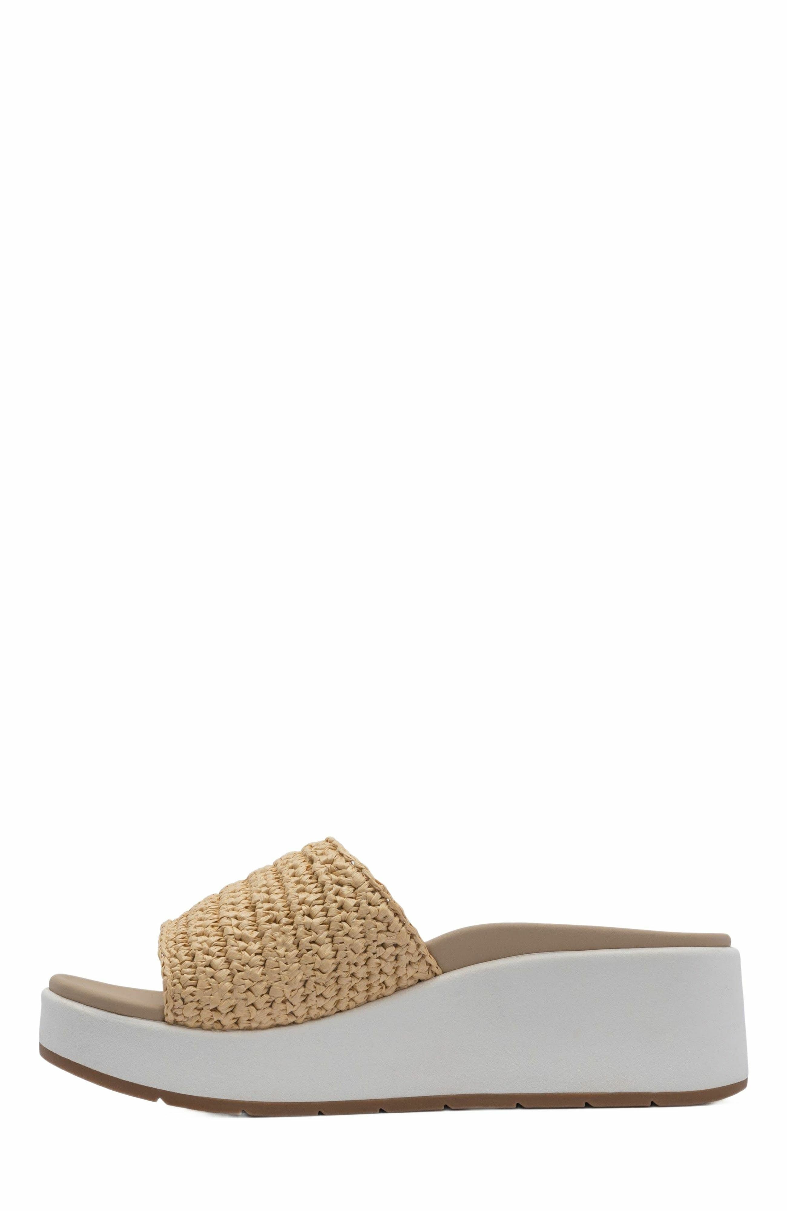 Solstice Slide, Alternate, color, Raffia - Regular