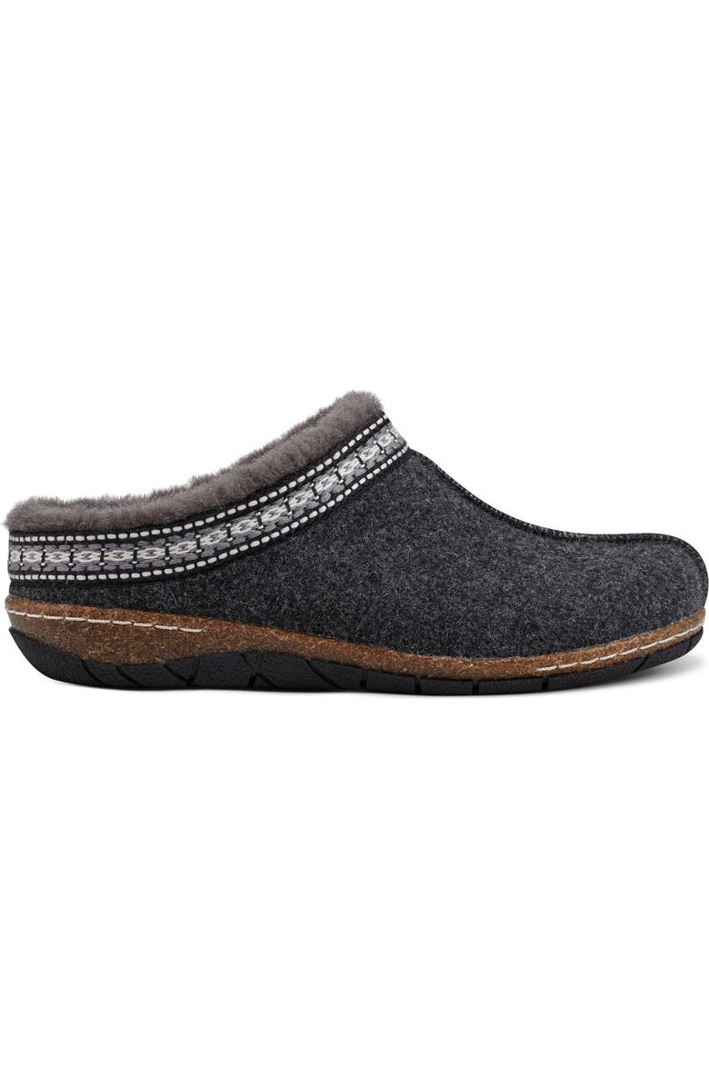 Earth<sup>®</sup> Elya Faux Fur Clog, Alternate, color, Grey