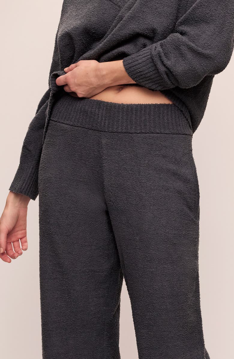 Eberjey Recycled Bouclé Wide Leg Pants, Alternate, color, 