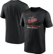 Nike Men's Nike Black Baltimore Orioles Stadium Legend Performance T-Shirt