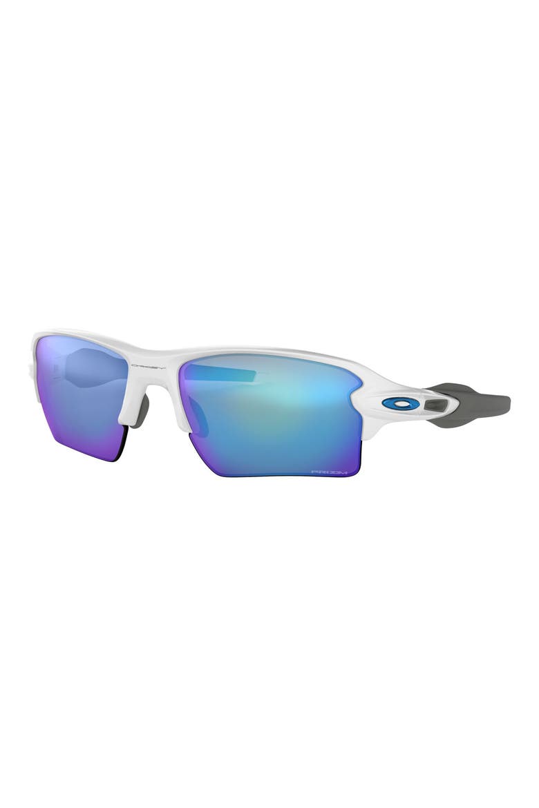 Flak 2.0 XL 59mm Polarized Sunglasses, Alternate, color, WHITE / BLUE