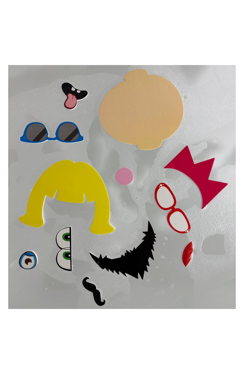 Buddy & Barney Bath Time, Book & Stickers, Funny Faces, Water Play Toy, Kids 3+, Alternate, color, Multicolored