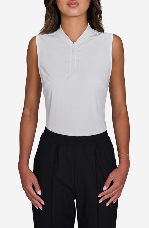 Blade Collar Performance Golf Sleeveless Polo