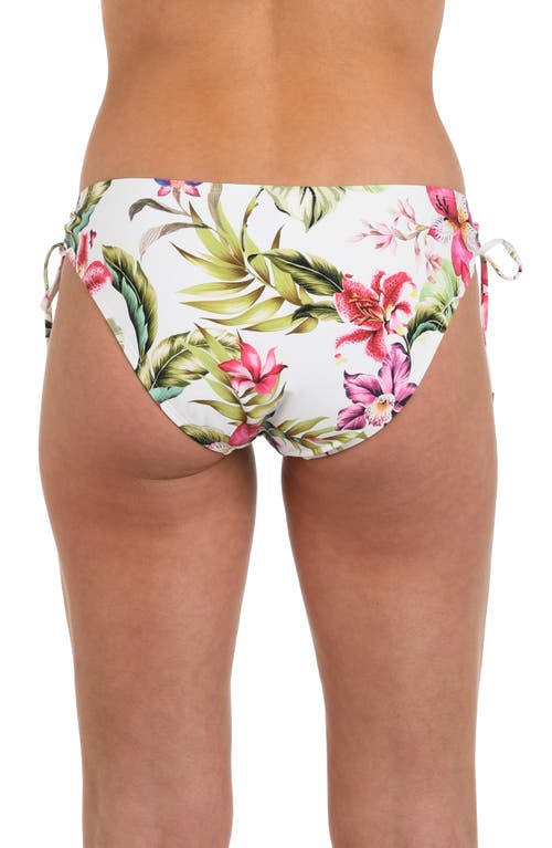 La Blanca Polynesian Adjustable Loop Hipster Bikini Bottoms