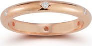 GLAZE JEWELRY Sterling Silver CZ Band Ring