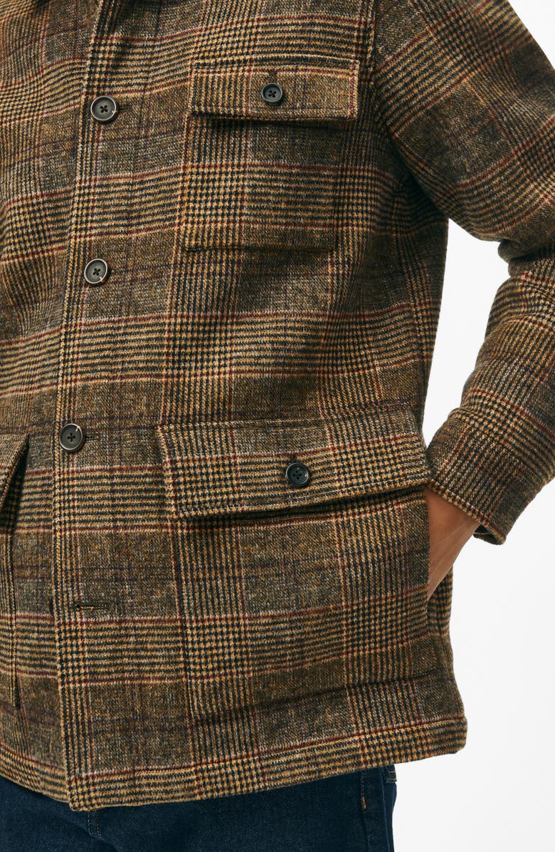 Brooks Brothers Wool Blend Walking Coat, Alternate, color, 