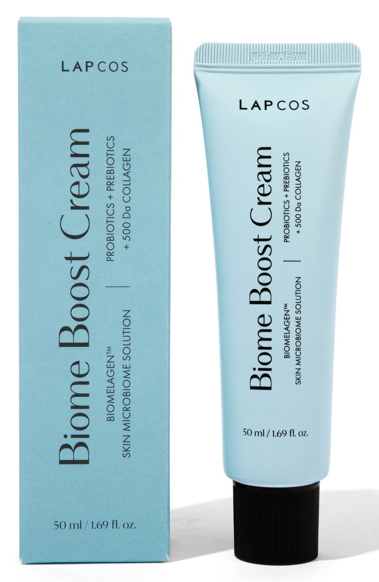 LAPCOS Biome Boost Cream Daily Moisturizer, Main, color, Blue