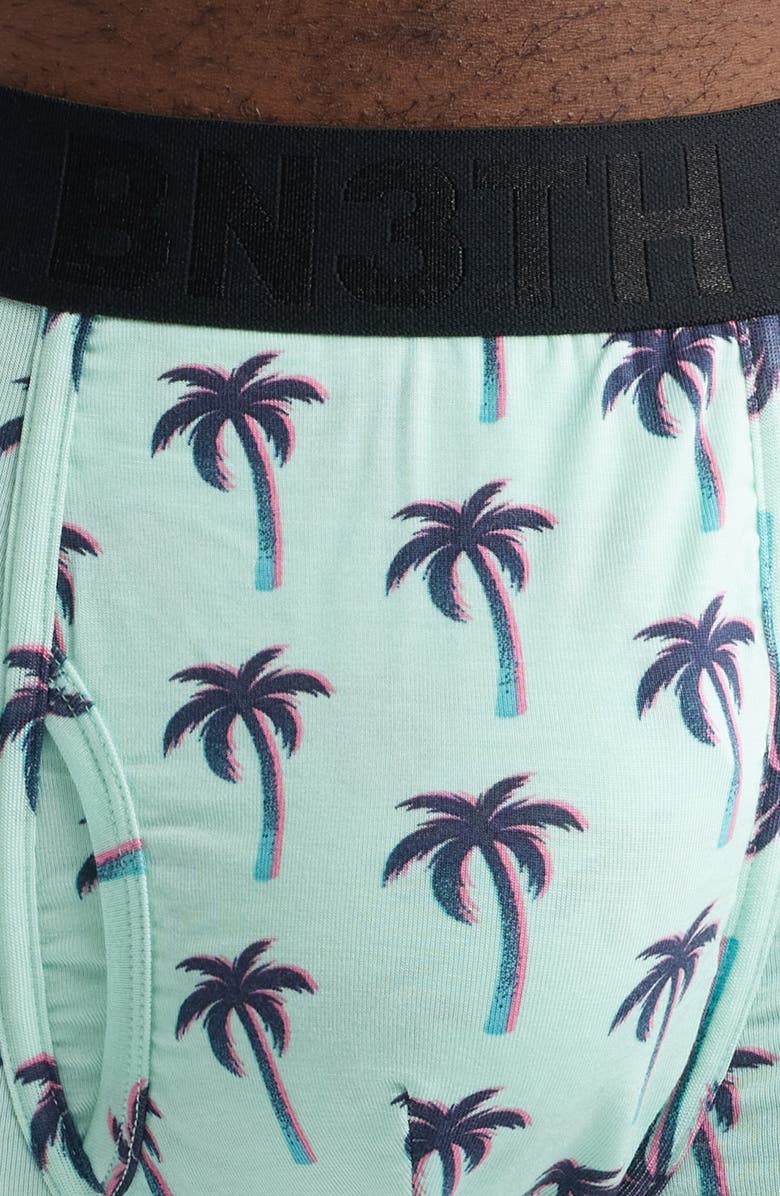 BN3TH Classic Icon Boxer Briefs, Alternate, color, Palm Glow-Seaglass