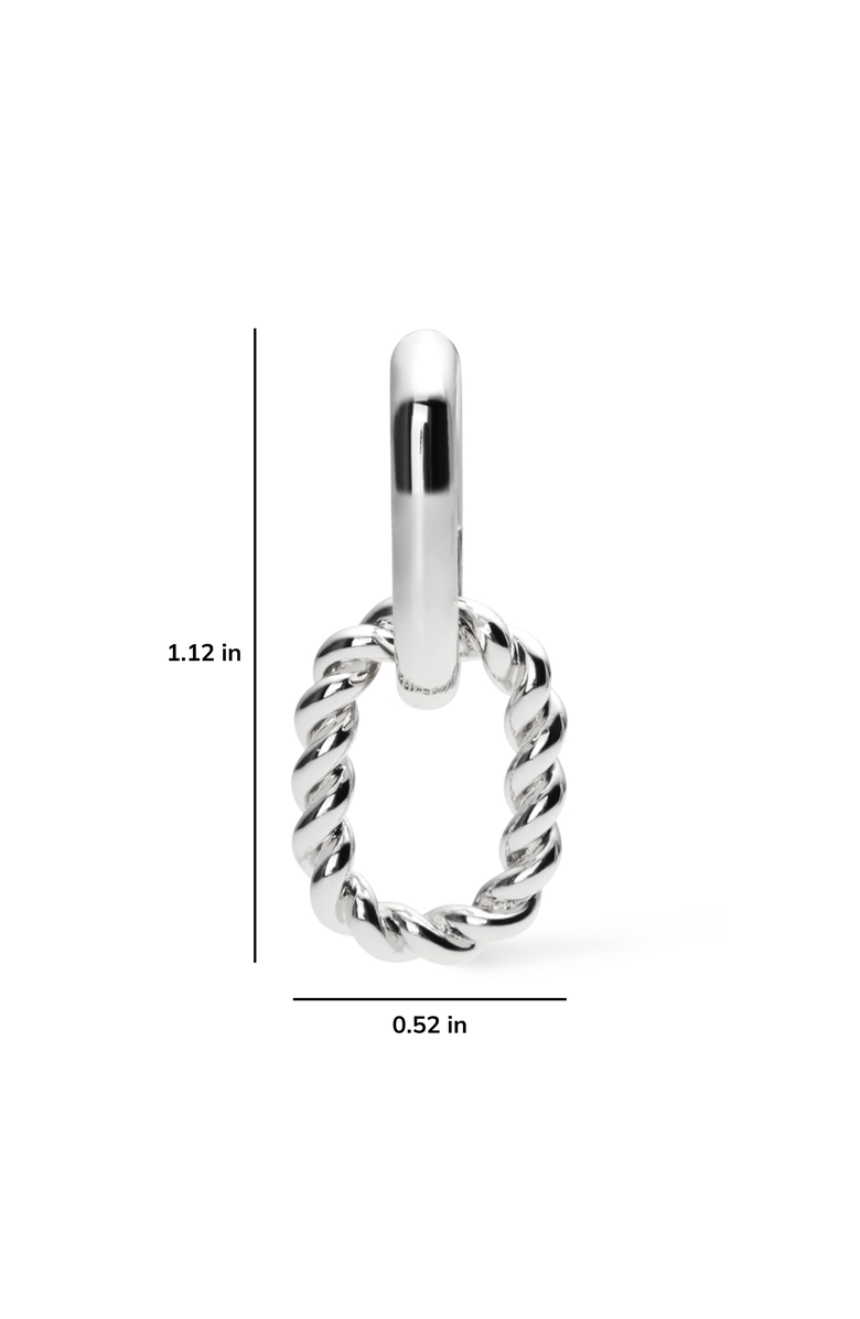 Ana Luisa Double Hoop Earrings - Ash Double, Alternate, color, Silver