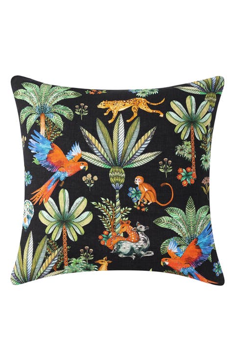Decorative Palms Accent Pillow