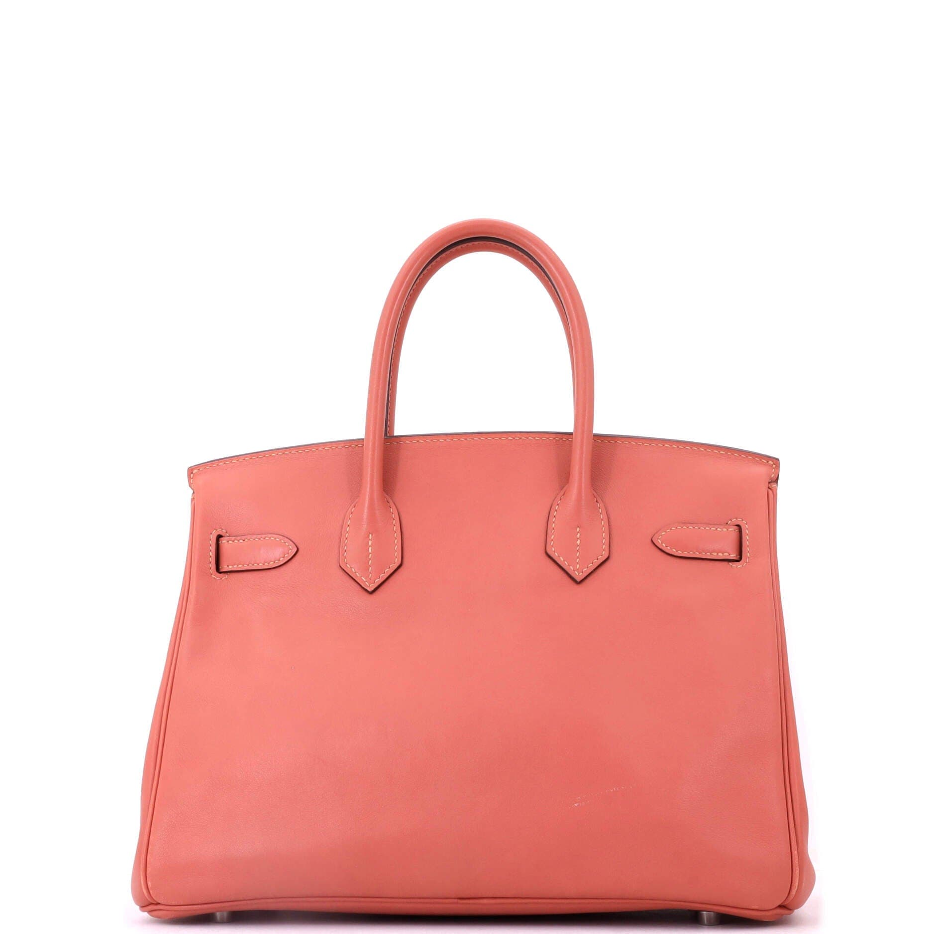 Birkin Handbag Pink Swift with Palladium Hardware 30, Alternate, color, Red