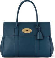 Mulberry Bayswater Grained Leather Satchel