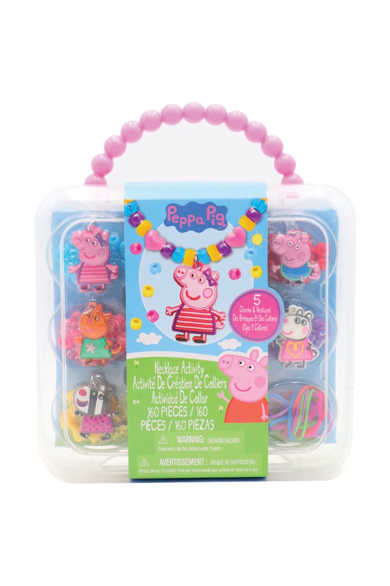 Necklace Activity Set Peppa Pig, 160 Pieces, Main, color, Multicolored