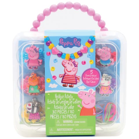 Necklace Activity Set Peppa Pig, 160 Pieces