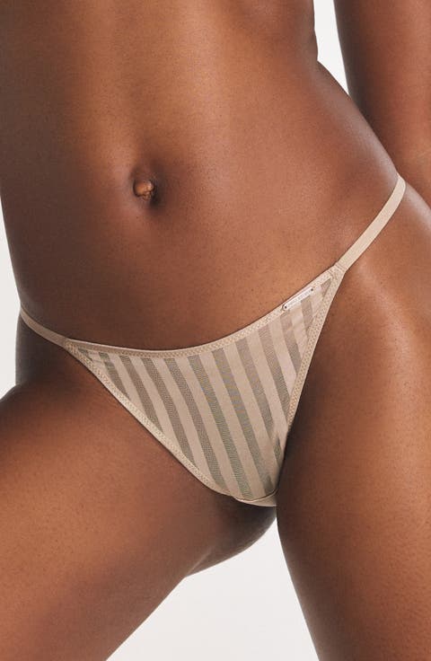 Show 'n' Tell Stripe G-String (Regular & Plus)