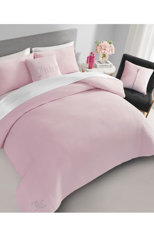 Juicy Couture Marshmallow Pink Comforter Set In Marshmallow Pink