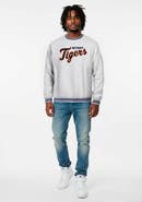 Champion Men's Champion Heather Gray Detroit Tigers Reverse Weave Sweatshirt