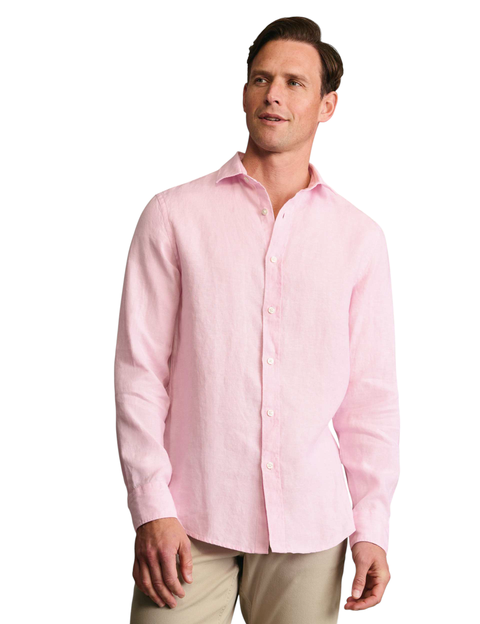 Plain Pure Linen Shirt