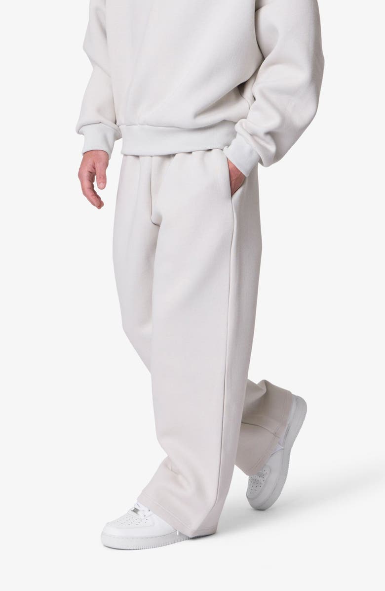 mnml Stiff Baggy Fit Lounge Sweatpants, Alternate, color, Grey