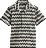 NEXT Kids' Stripe Button-Up Shirt