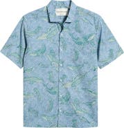 Tori Richard Marine Mosaic Button Down Shirt
