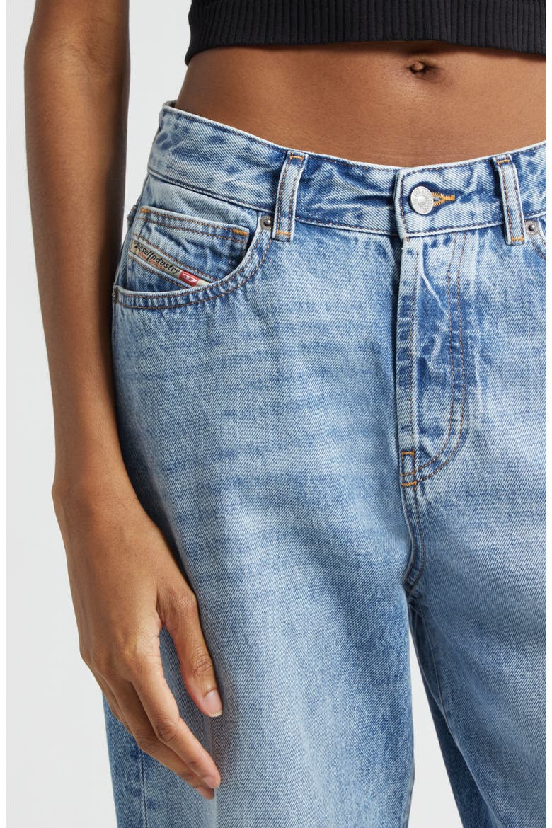 1971 D-Sent High Waist Straight Leg Jeans, Alternate, color, DENIM
