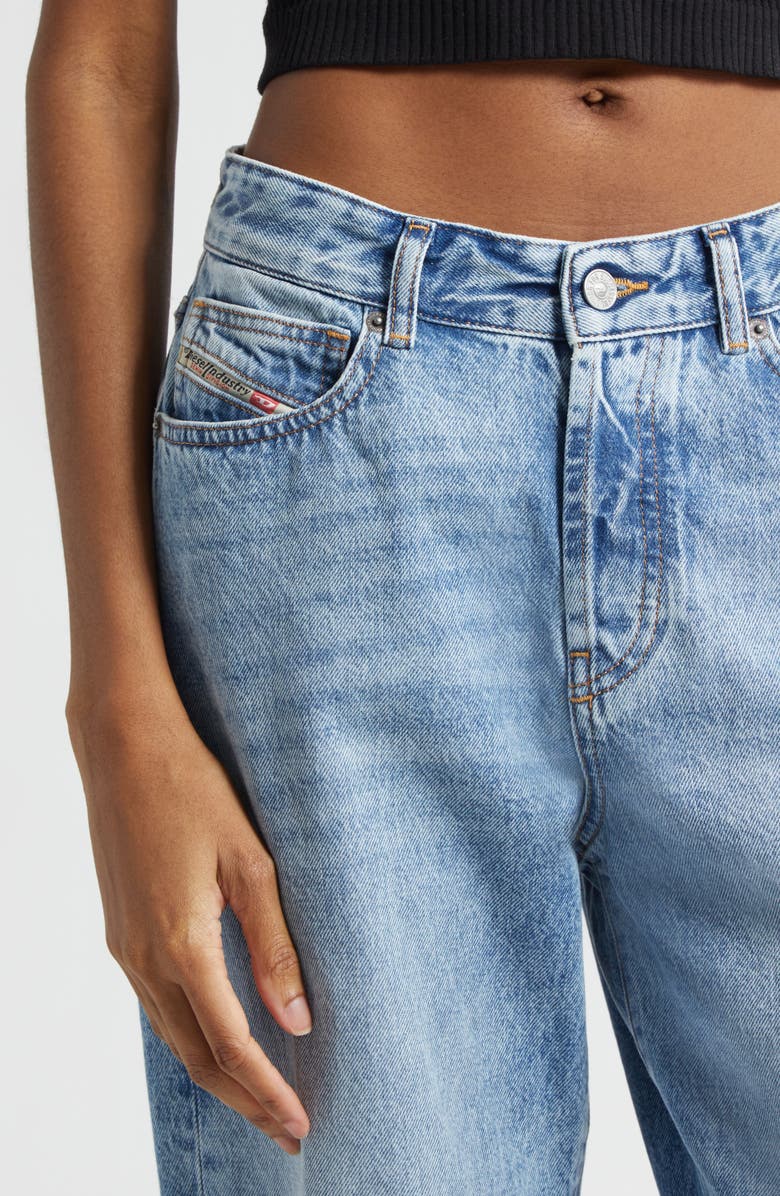 DIESEL<sup>®</sup> 1971 D-Sent High Waist Straight Leg Jeans, Alternate, color, Denim