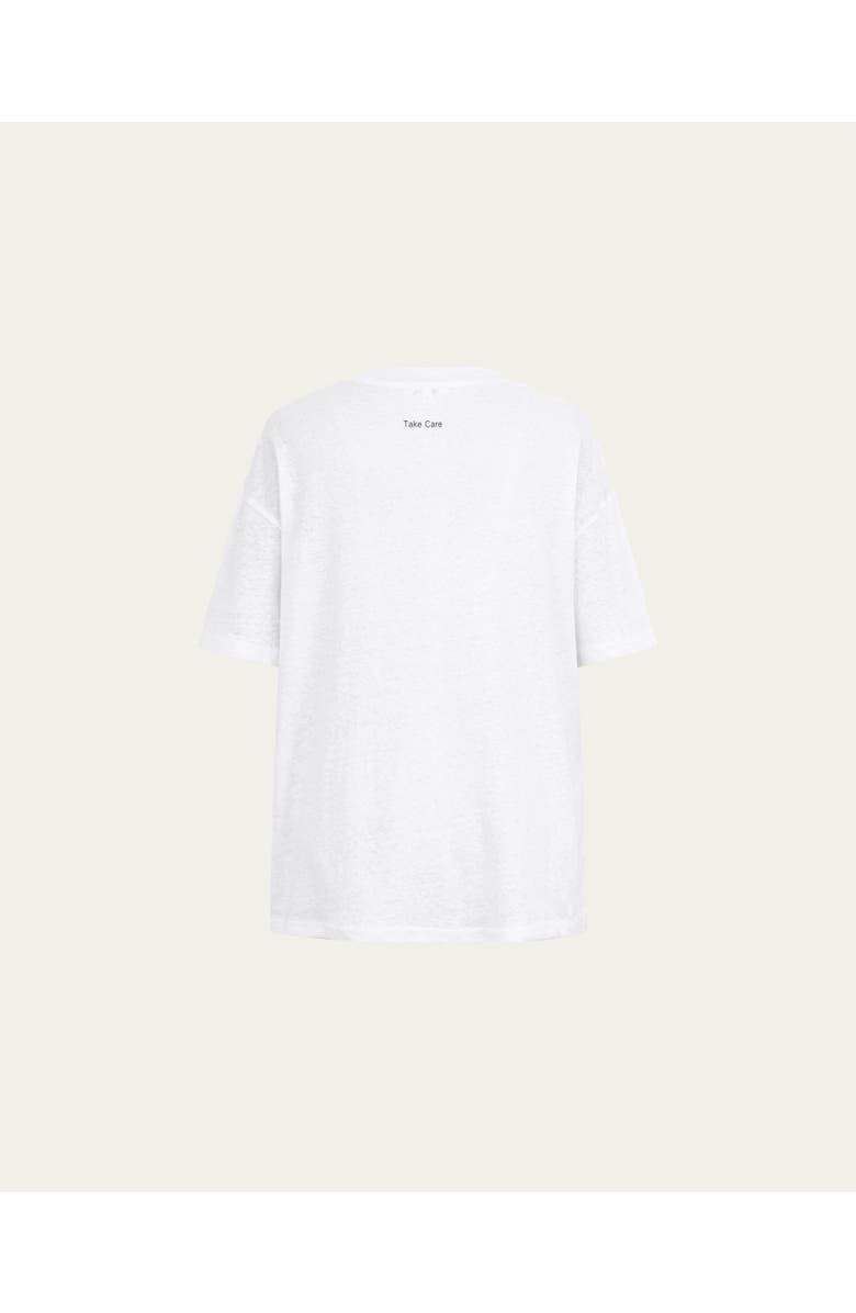 JUANA 100% Hemp Oversized T-Shirt, Alternate, color, White