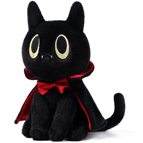7 Inch Dracula Cat Weighted Stuffed Animal