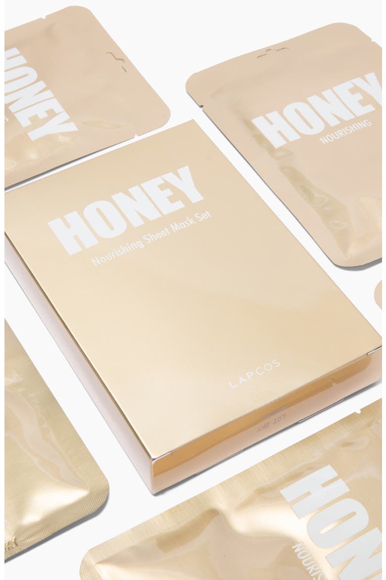 Honey Nourishing Sheet Mask, Alternate, color, GOLD