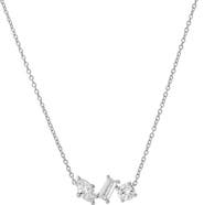 LuvMyJewelry Selara 14K Gold Lab Grown Diamond Necklace - 0.75 Ct