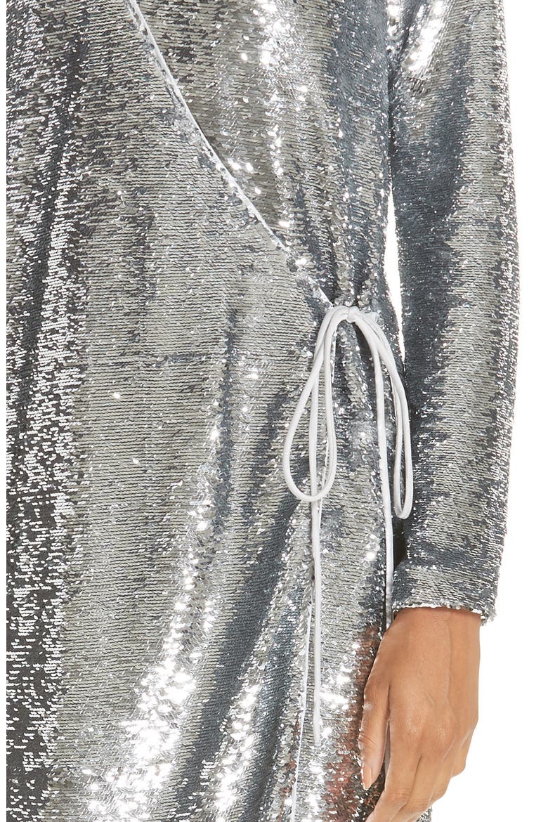 Sequin Dress, Alternate, color, SILVER 018