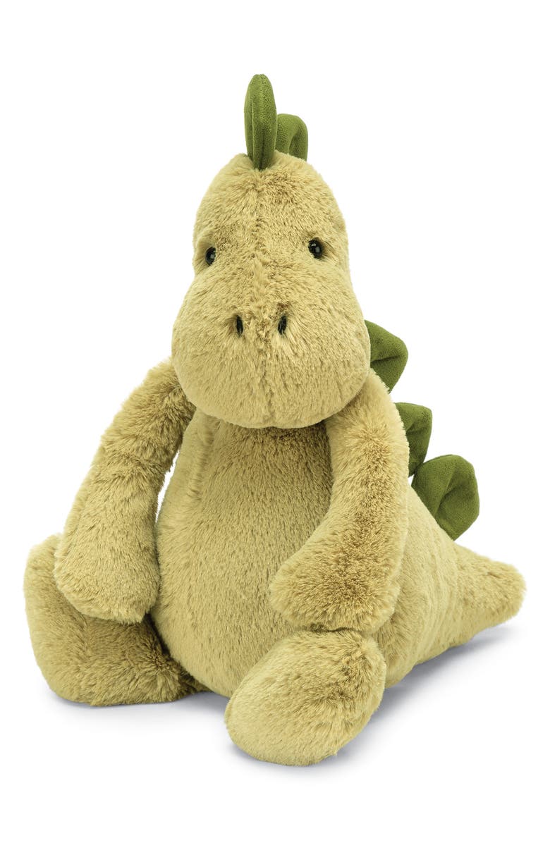 Jellycat Bashful Dino Stuffed Animal, Main, color,