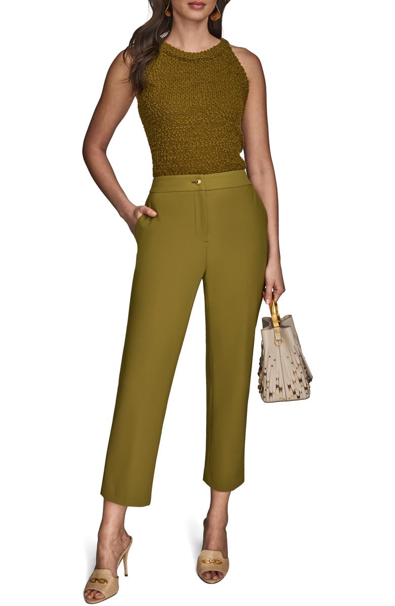 Donna Karan New York Precision Ponte Slim Ankle Pants, Alternate, color,