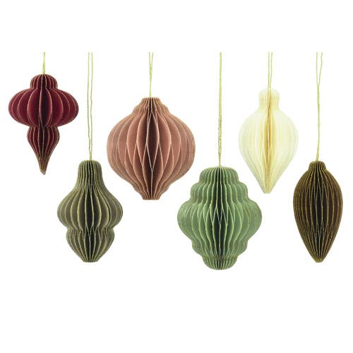 Cg Hunter 3" Paper Honeycomb Assorted Ornament