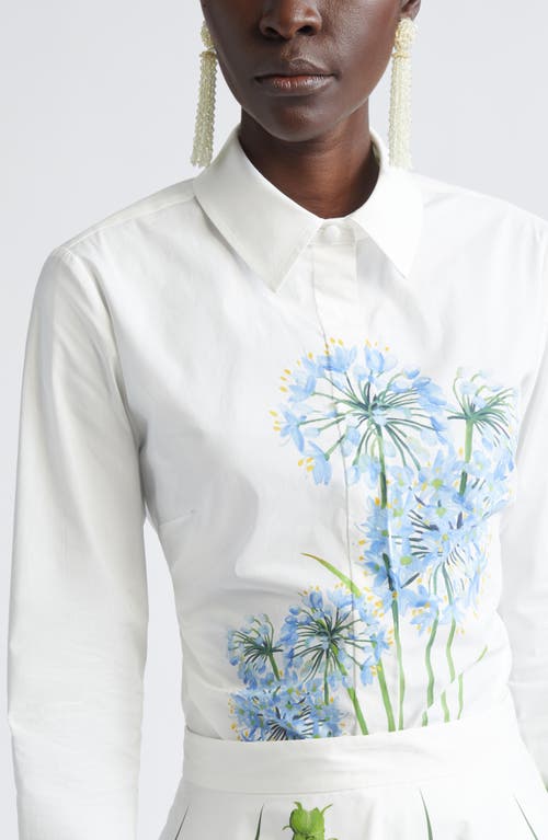 Oscar De La Renta Beaded Tassel Drop Earrings In Gold