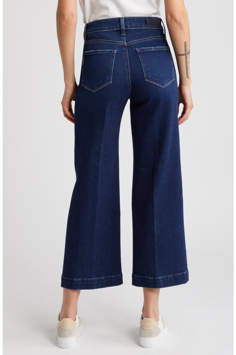 Anessa High Waist Ankle Wide Leg Jeans, Alternate, color, PROVOCATIVE